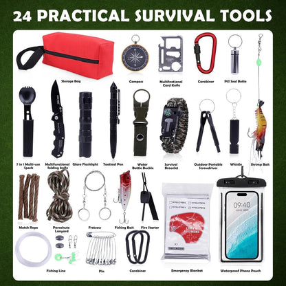 Survival Adventskalender für Männer – 24 Outdoor-Tools