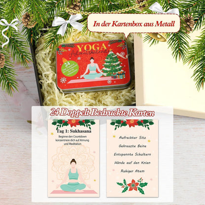Yoga Adventskalender Frauen: 24 Tage Entspannung & Achtsamkeit