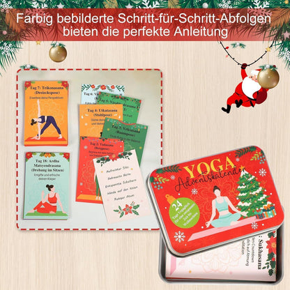 Yoga Adventskalender Frauen: 24 Tage Entspannung & Achtsamkeit