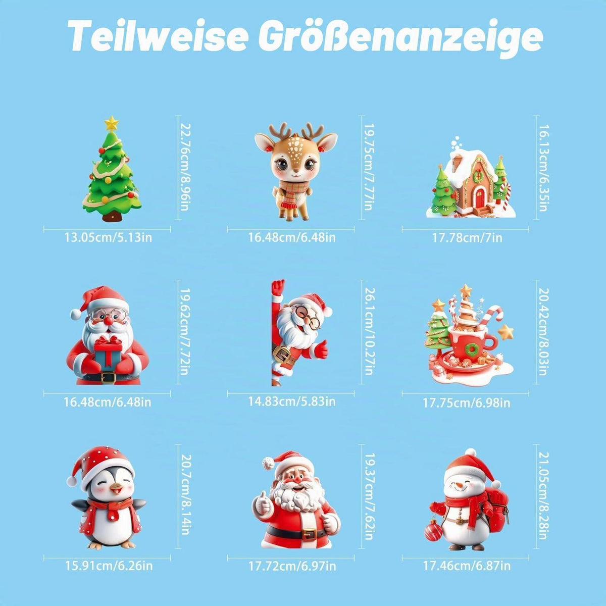 Fensterbilder Weihnachten: Schneeflocken & Winterdeko