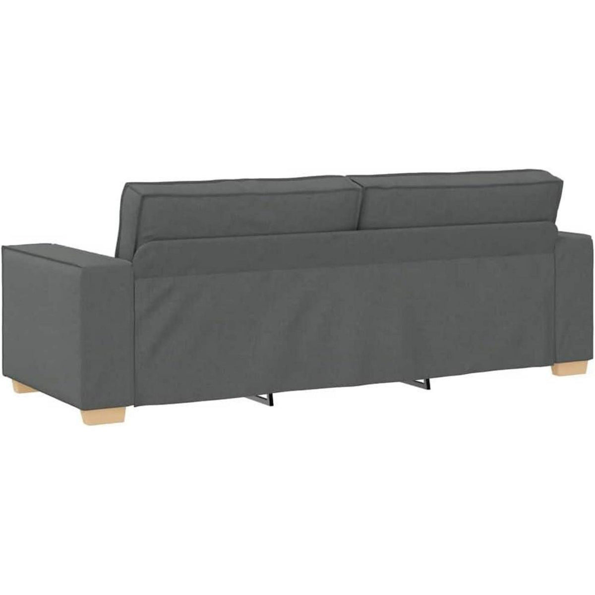 3-Sitzer Sofa Dunkelgrau, 180 cm – Bequemes Polstersofa