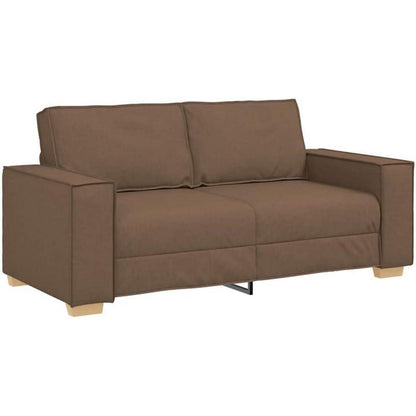 2-Sitzer Schlafsofa Braun – Bequemes Stoffsofa 140cm