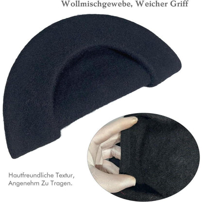 Baskenmütze Damen Schwarz – Klassisch & Stilvoll für Herbst/Winter