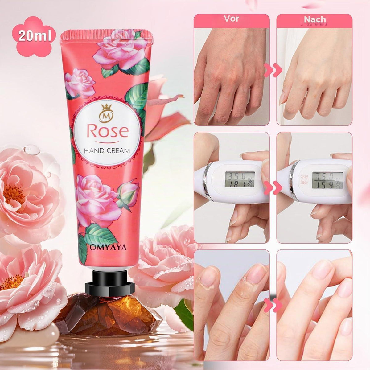 80er Handcreme-Set | 10 Düfte | Feuchtigkeitspflege für trockene Hände