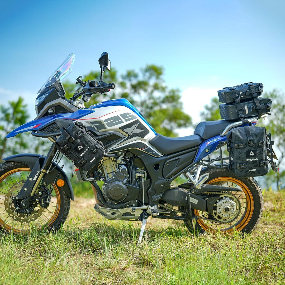 Motorrad Sturzbügel Tasche 8L Wasserdicht Universal