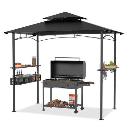 Grillpavillon 245x153cm – Wasserdicht & Windfest mit Stauraum