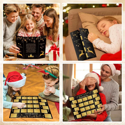 Adventskalender Paare zum Rubbeln – DIY Liebesbotschaften