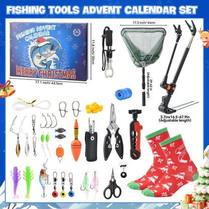 Adventskalender für Angler 2026 – 24 Premium Angelzubehör