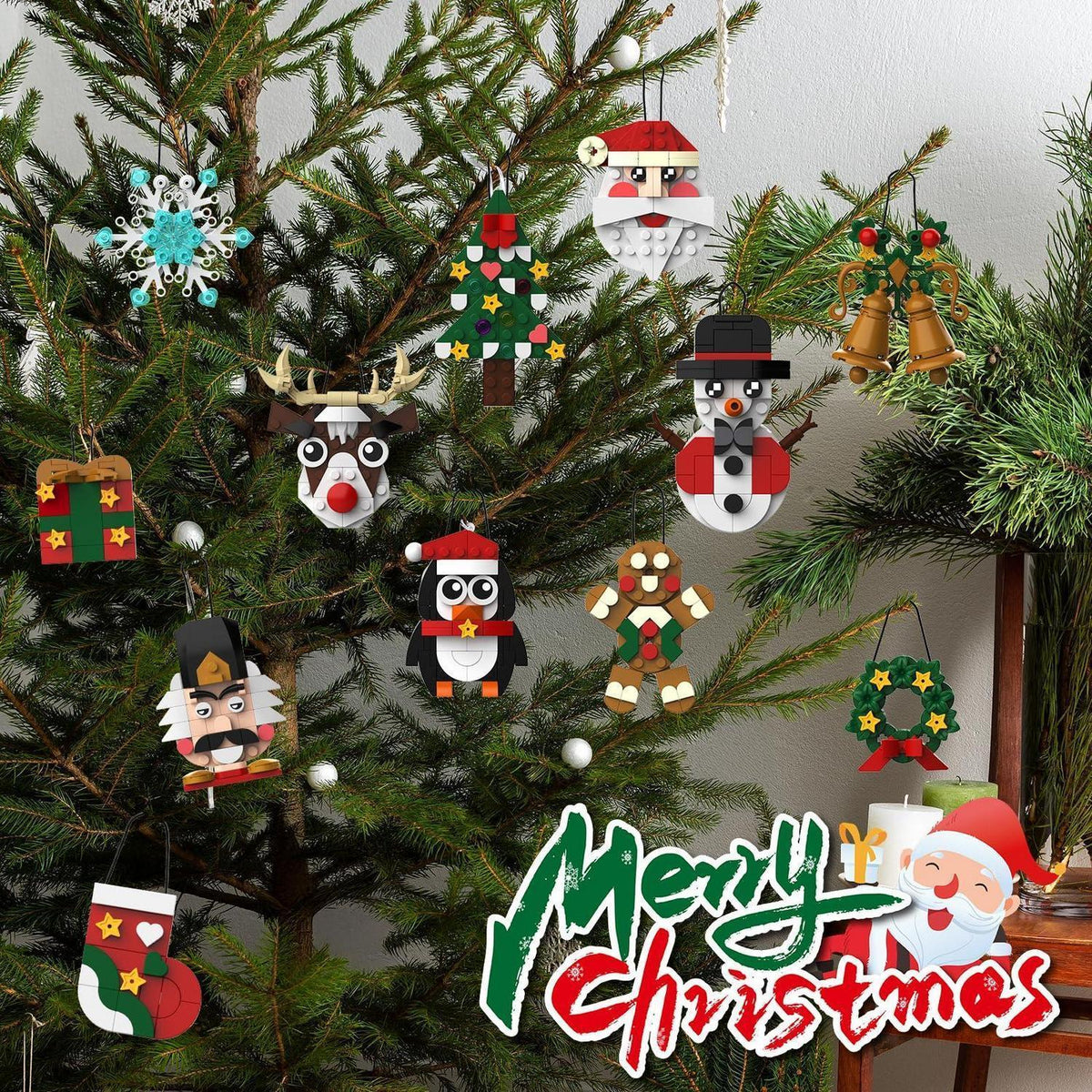 Adventskalender 2026 – Weihnachtsbaumschmuck Bauset für Kinder