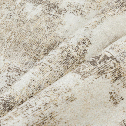 Abstrakt Teppich Braun-Grau 160x230cm | Rutschfest, Waschbar & Weich