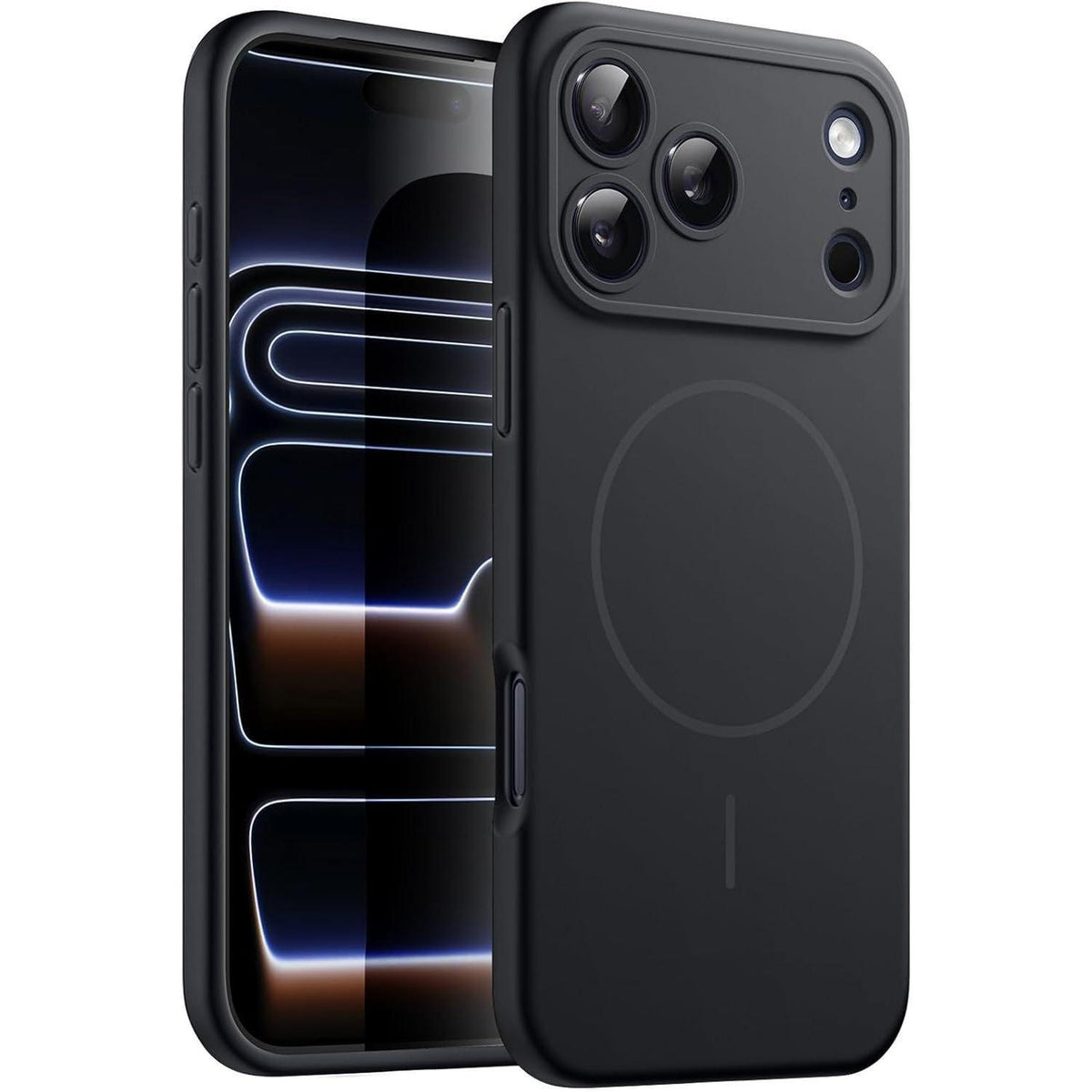 Magnetische Silikon Hülle für iPhone 17 Pro Max mit MagSafe