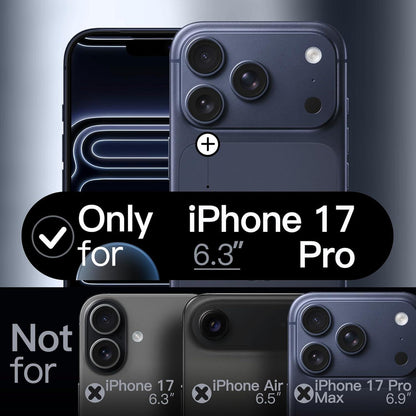 Schutzhülle für iPhone 17 Pro 6,3 Zoll mit Kameraschutz