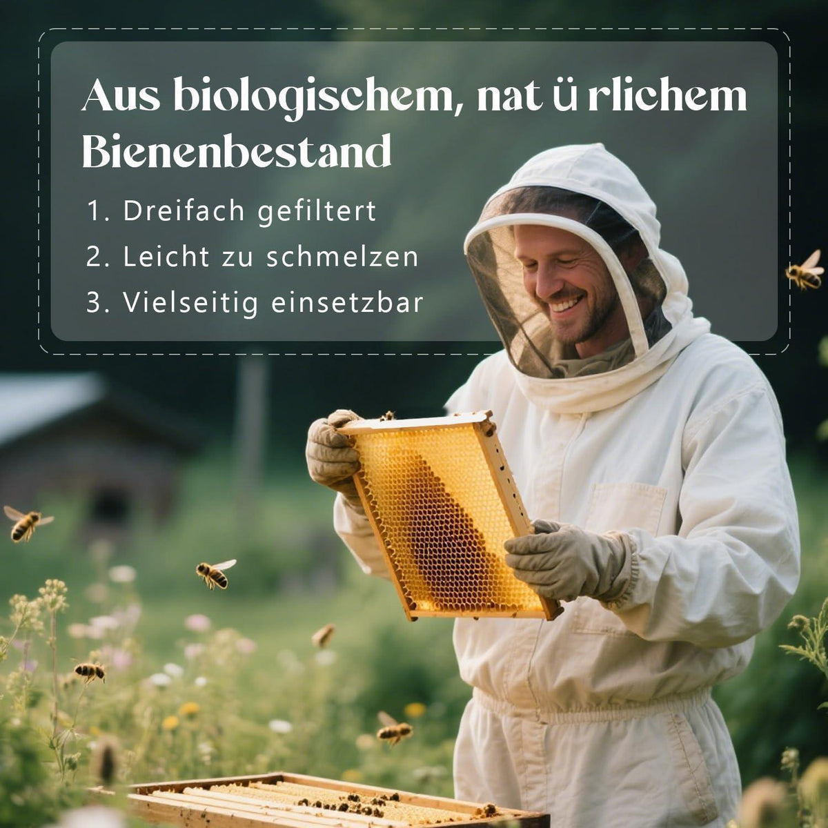 Bio Bienenwachspellets 9kg – Für Kosmetik & Kerzenherstellung