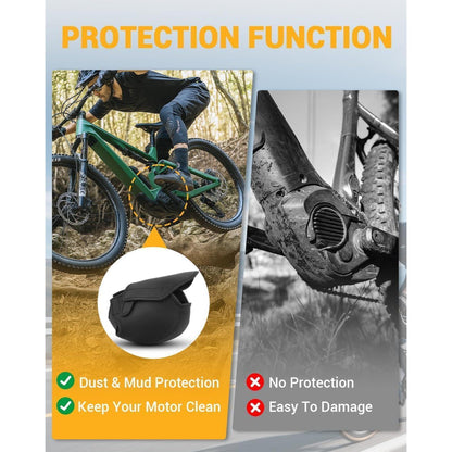 E-Bike Motorschutzhülle wasserdicht – Neopren Abdeckung Mittelmotor