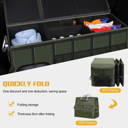 Kofferraum Organizer XL, Wasserdicht & Faltbar – Für Auto, SUV, LKW