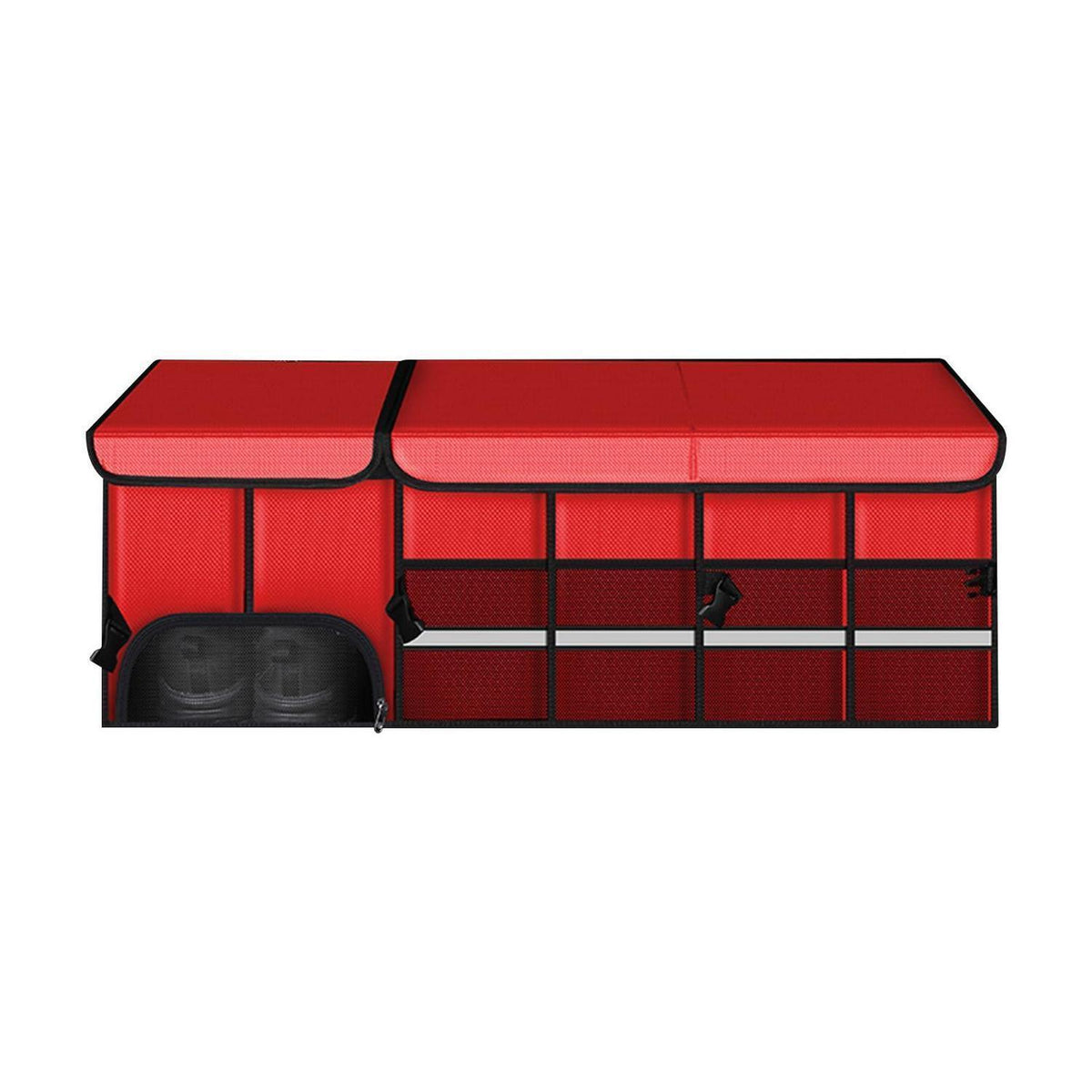 Kofferraum Organizer XL Rot – Faltbar & Wasserdicht