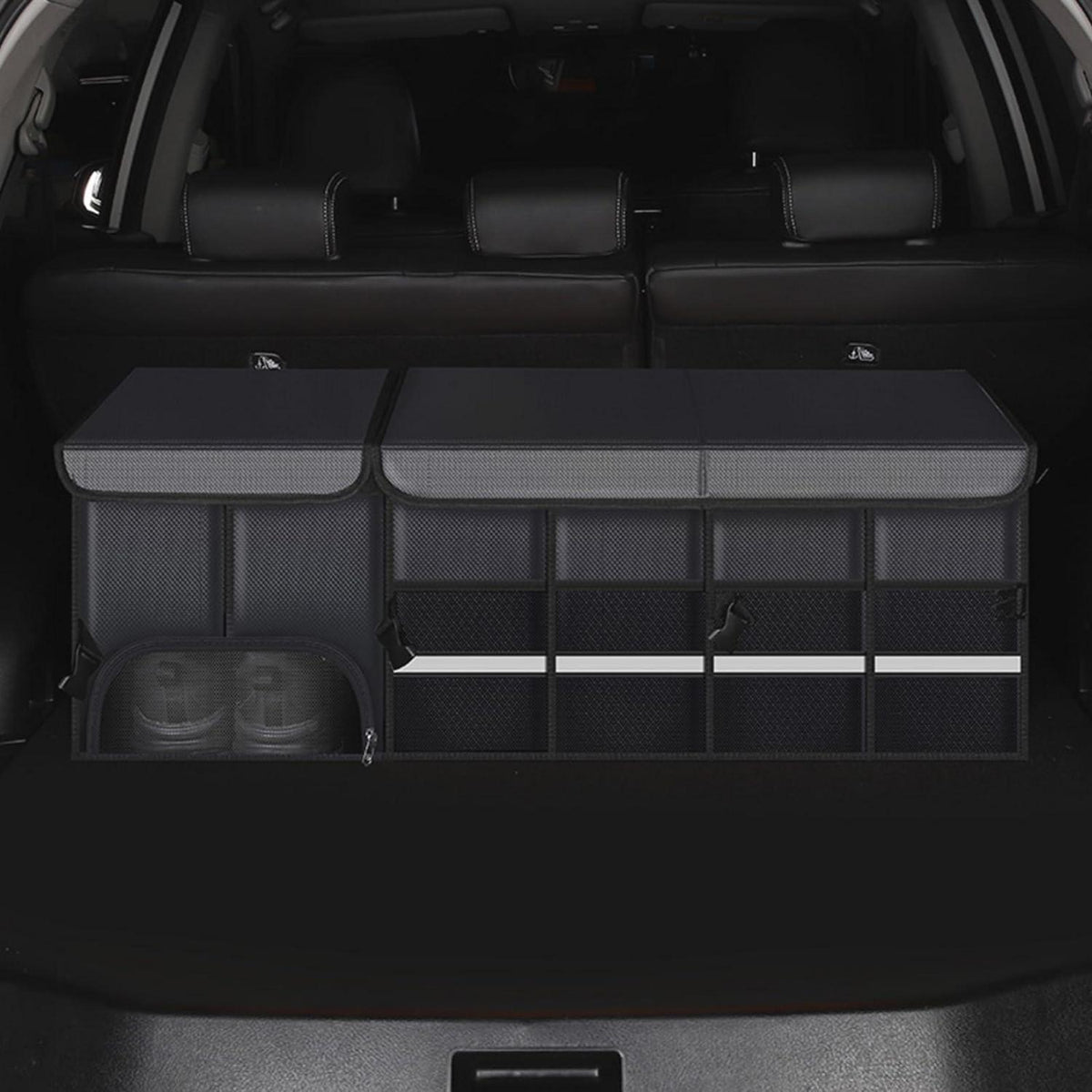 Kofferraum Organizer XL – Faltbar, Wasserdicht & Abnehmbar