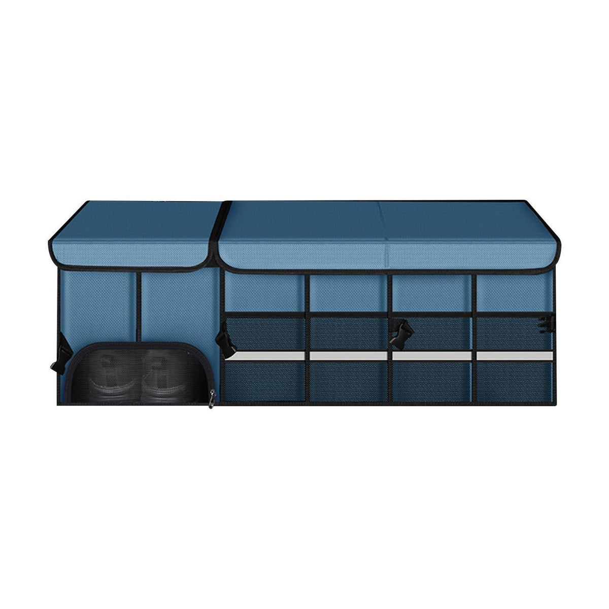 Kofferraum Organizer XL Blau – Faltbar & Wasserdicht