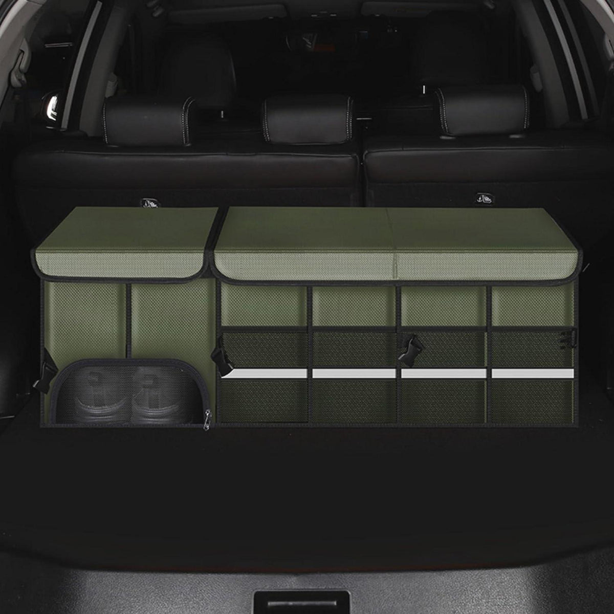 Kofferraum Organizer XL, Oxford-Gewebe, Wasserdicht & Faltbar