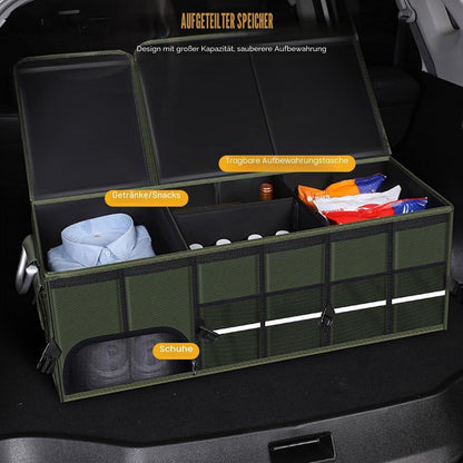 Kofferraum Organizer XL, Oxford-Gewebe, Wasserdicht & Faltbar