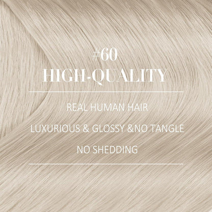 Blond Echthaar Clip-in Extensions 50cm – Remy Haarverlängerung