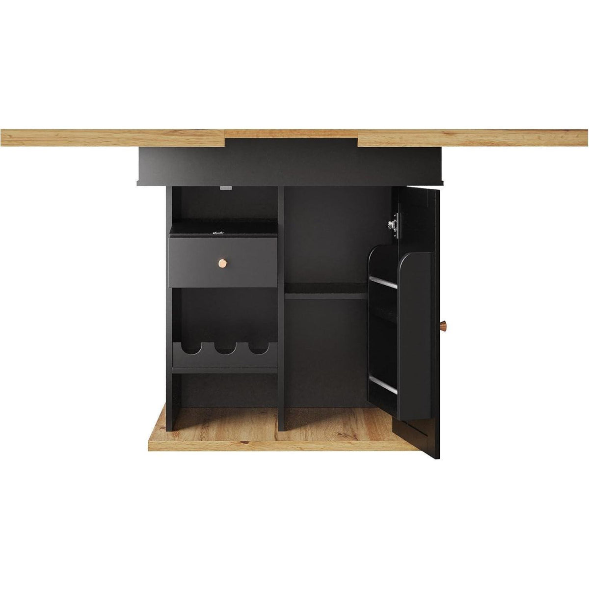 Teleskoptisch 110-140cm – Ausziehbarer Küchentisch für 4-6 Personen