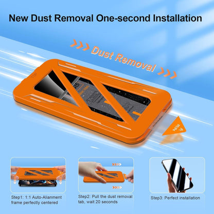 Sichtschutzfolie iPhone 17 mit Kameraschutz, 25° Anti-Spy