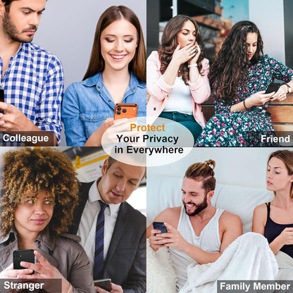 Sichtschutzfolie iPhone 17 Pro Max mit Kameraschutz, 25° Anti-Spy