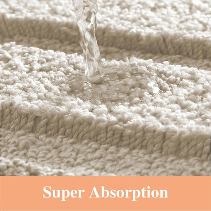 Mikrofaser Badematte super saugfähig 60x120 cm Champagner