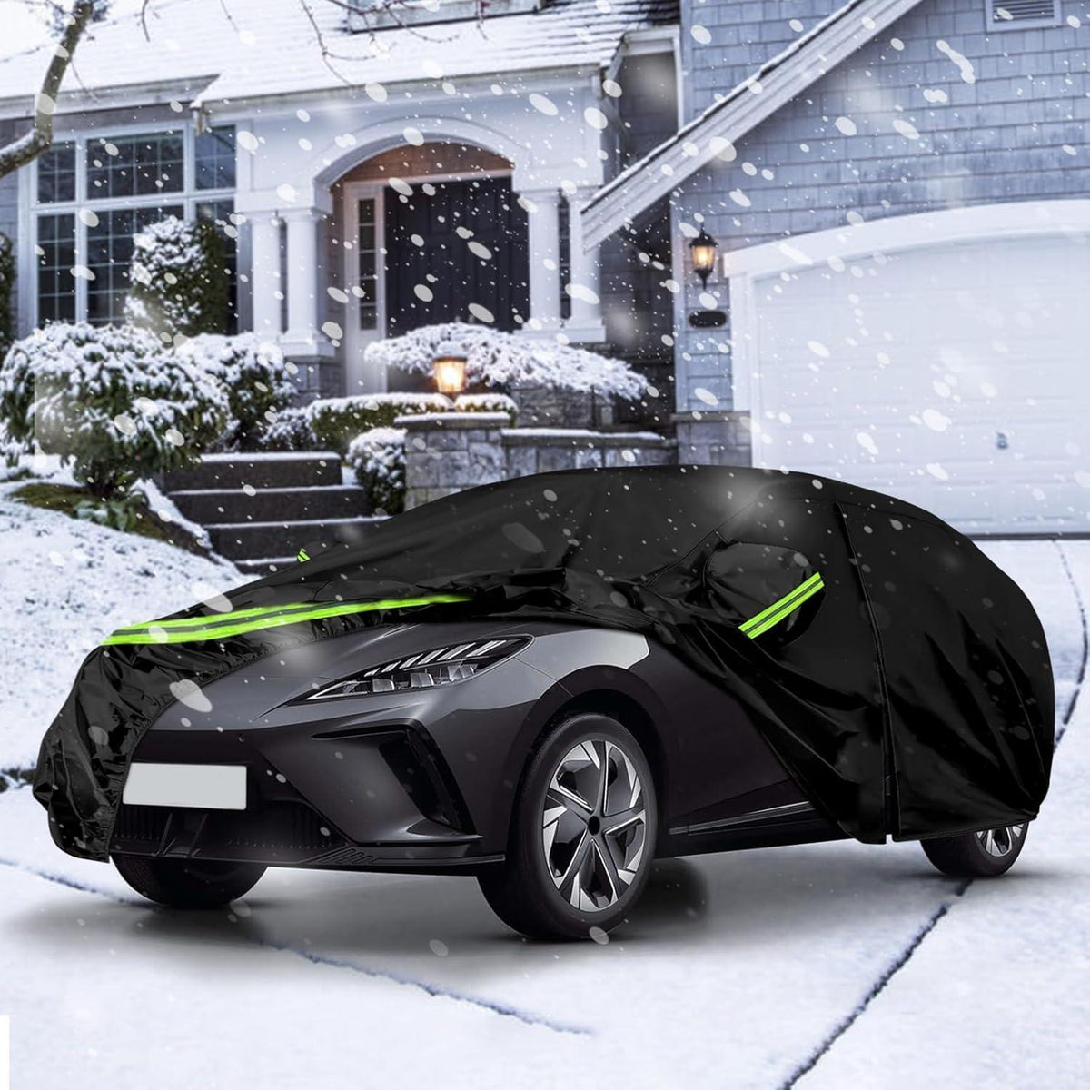 Autoabdeckung wasserdicht MG4 EV 2022-2025 – Vollgarage mit Reißverschluss