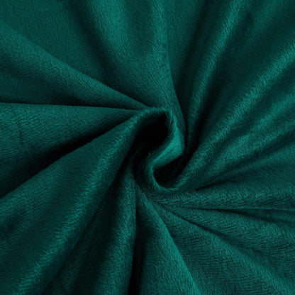 Flauschige Winterbettwäsche Dunkelgrün 220x240 cm, 3-teilig