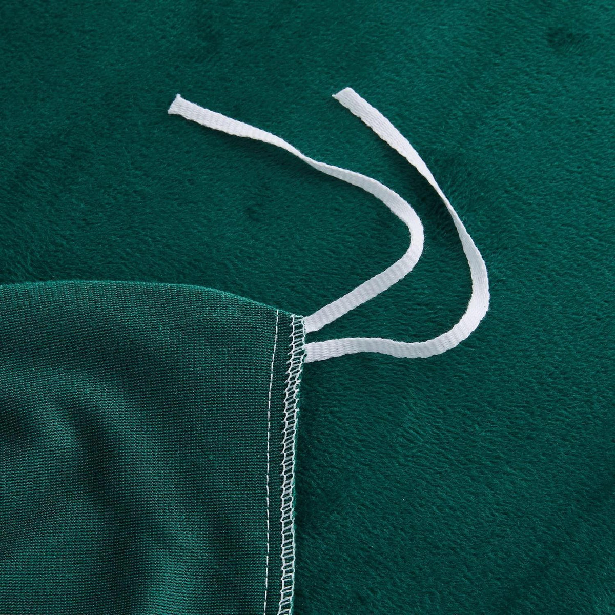 Winter Bettwäsche Set Dunkelgrün 135x200 - Warm & Flauschig