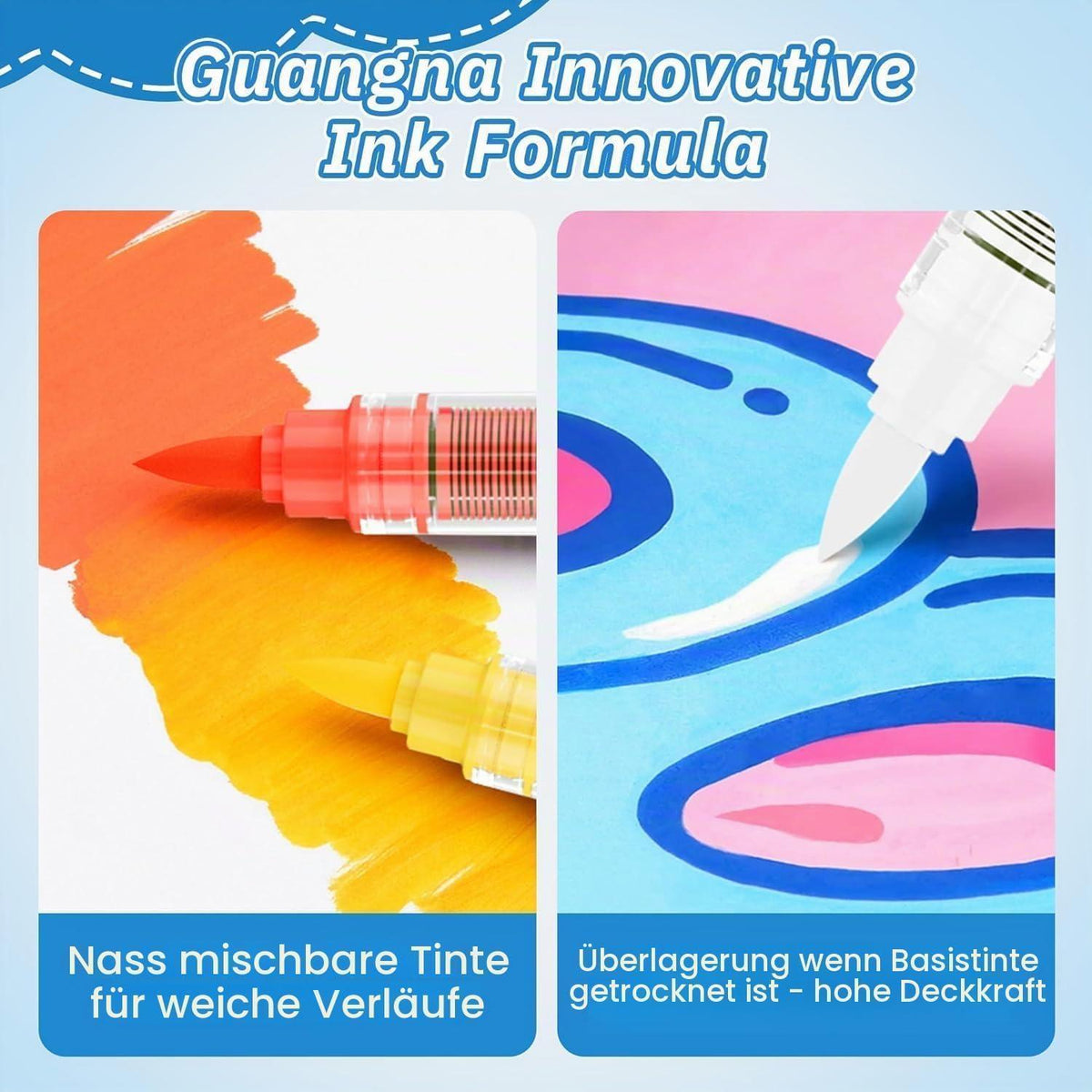 Acrylstifte Set 288 Farben – Vielseitige Marker für Kunst & DIY