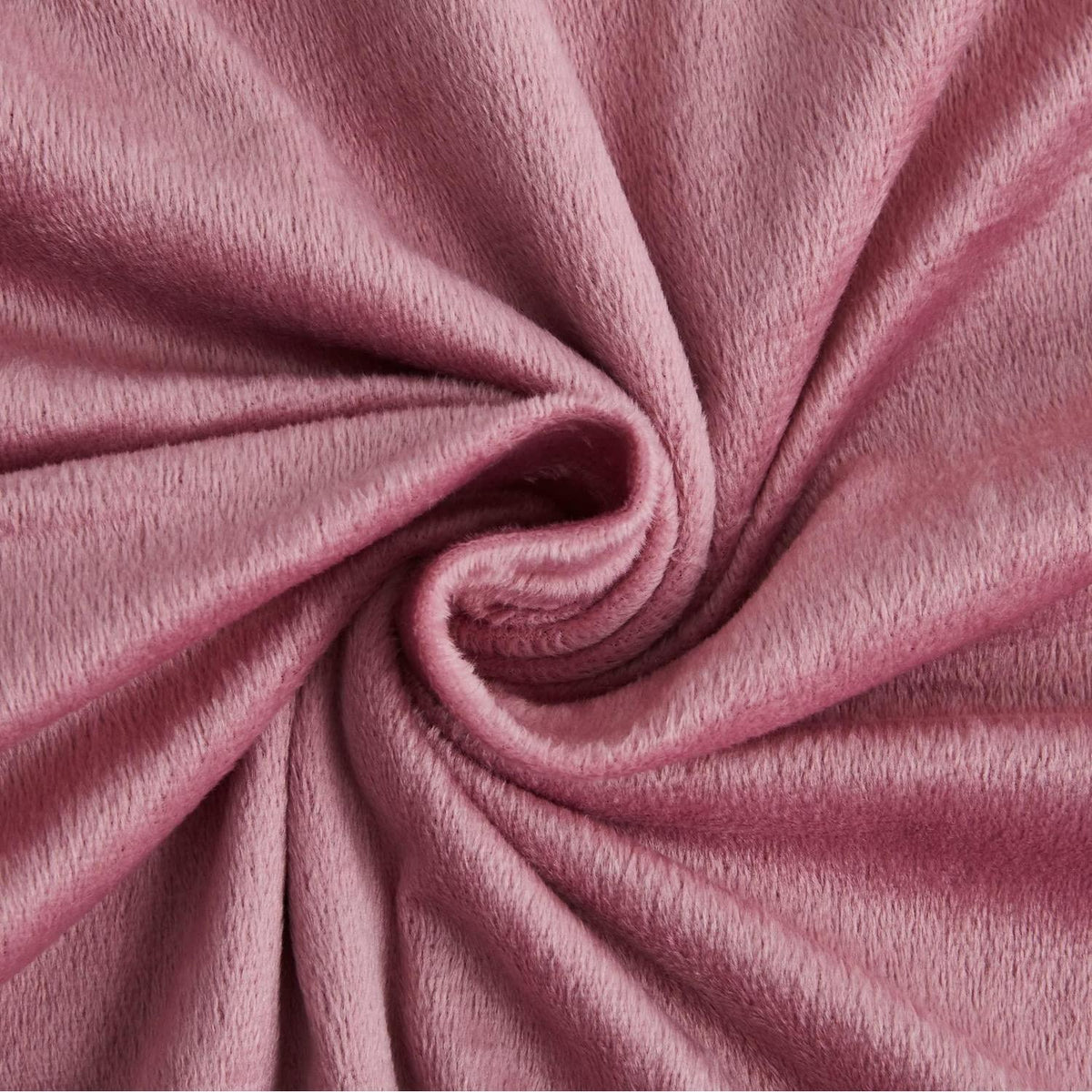 Winter Bettwäsche 135x200, 4-teilig, Rosa Grau, Flauschig Warm