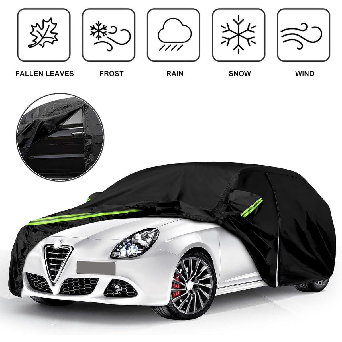 Autoabdeckung Vollgarage für Alfa Romeo Giulietta 2010-2020