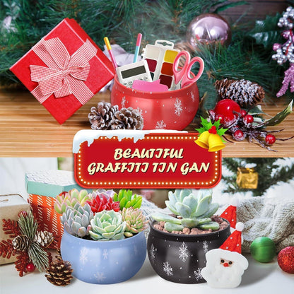 Weihnachtsduftkerzen-Set 6er Pack - Sojawachs Aromatherapie