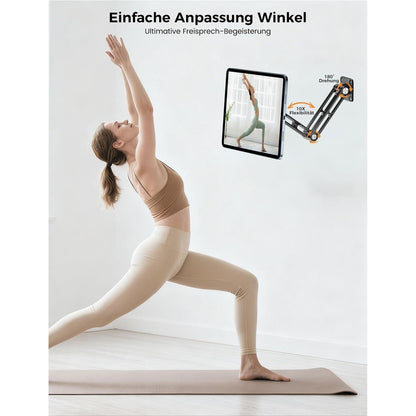 Magnetische Tablet Wandhalterung 360° drehbar & ausziehbar