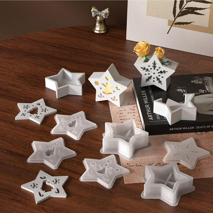 Silikonformen Weihnachten: Sterne, Engel & Wichtel Gießformen