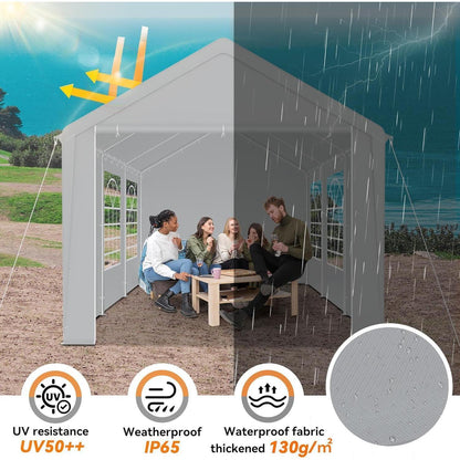 Party Zelt 3x6m mit Seitenwänden – Wasserdicht & Stabil