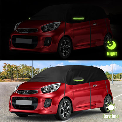 Halbe Autoabdeckung Kia Picanto 2003-2025, Wasserdicht & Winddicht