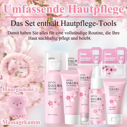 Sakura Skin Care Set – Beauty Geschenk für Mädchen & Frauen
