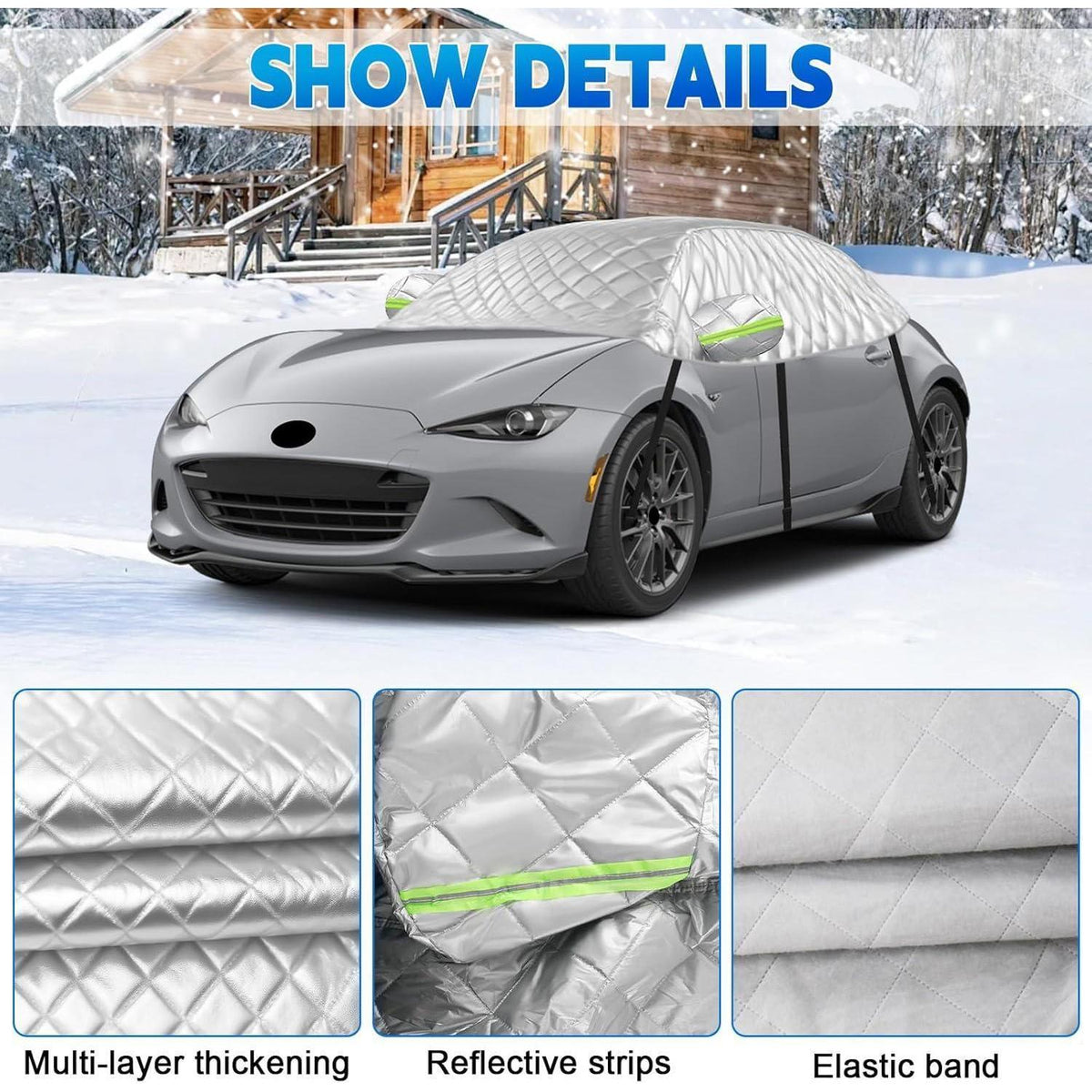 Halbe Autoabdeckung für Mazda MX-5 Miata MK4 ND 2015-2024