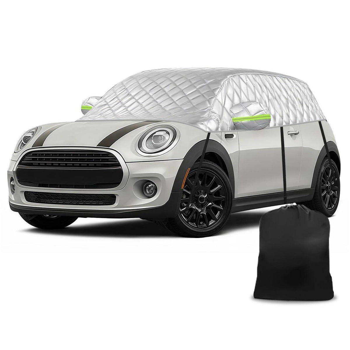 Halbe Autoabdeckung Mini Cooper 3-Türer 2000-2024 Wasserdicht