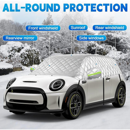 Halbe Autoabdeckung Mini Cooper 3-Türer 2000-2024 Wasserdicht