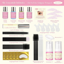 Wimpernlifting & Augenbrauenfarbe Set – Braun für natürlichen Look