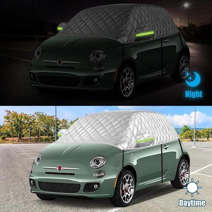 Halbgarage Auto Schutzhülle Fiat 500 2007-2025