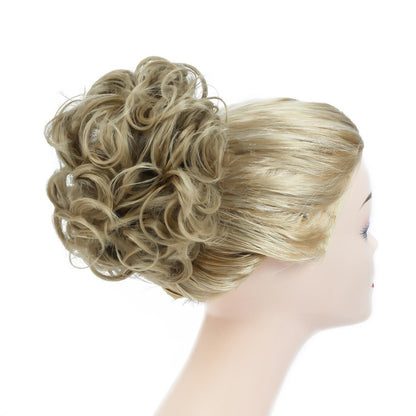 Gelocktes Chignon Haarteil – Synthetischer Dutt für Hochsteckfrisur