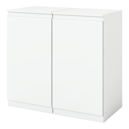 2er-Set Kommoden weiß 40cm – Schlafzimmer, Büro & Flur