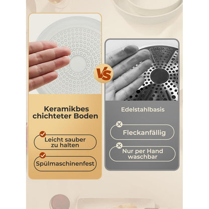 17-teiliges Topfset Induktion mit Keramik-Antihaftbeschichtung