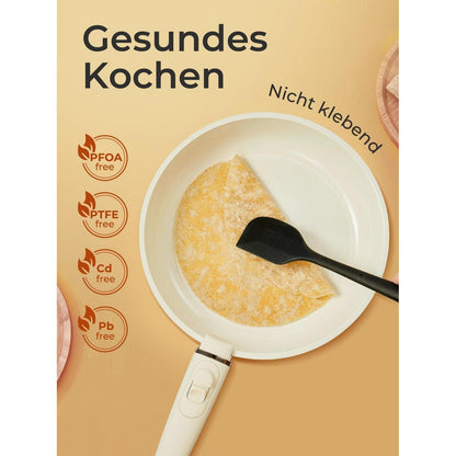 17-teiliges Topfset Induktion mit Keramik-Antihaftbeschichtung
